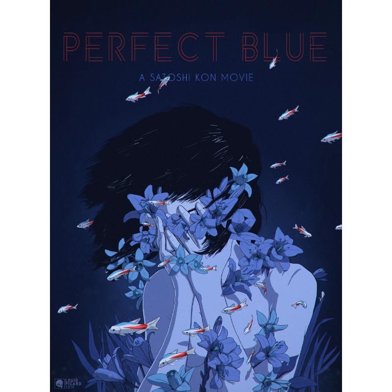 Anime Kon Satoshi Perfect Blue Posters Aesthetic Manga Comic Movie Canvas Wall Art Prints for Kawaii Kids Room Home Decor