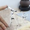 1Pc Educational Science Toy Astronomy Telescope Model Pretend Decorations 1:12/1:20/1:25 Scale Dollhouse Miniature Accessories