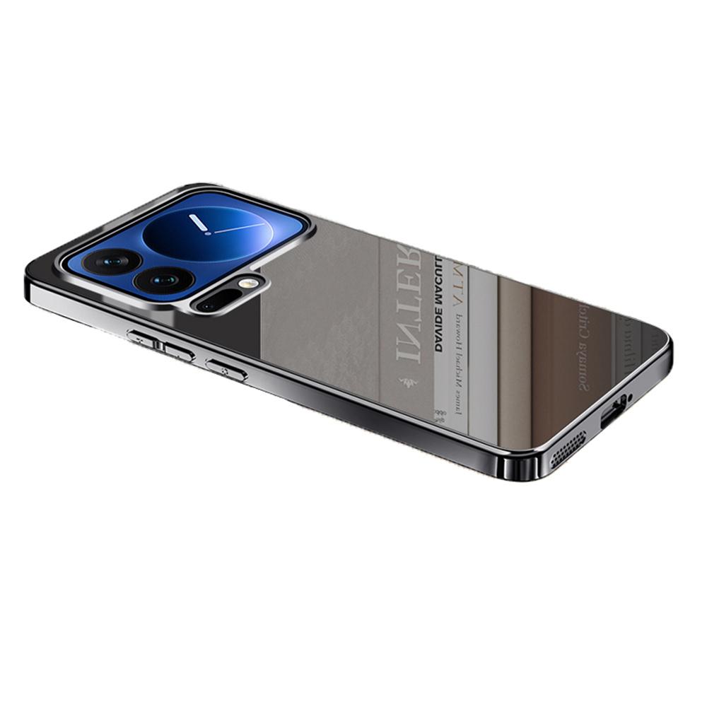 For Xiaomi 17 Pro Case Electroplating PC Phone Back Cover with Camera Lens Protector