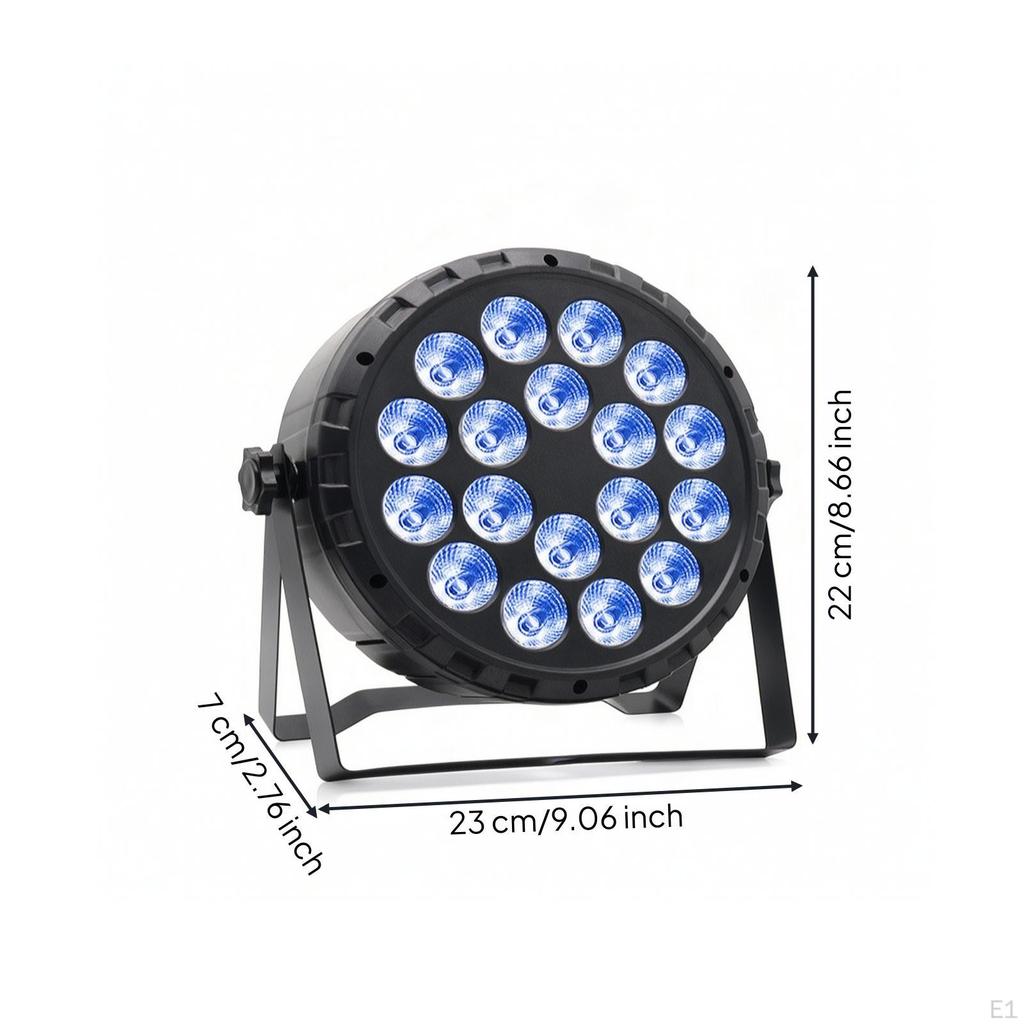 Stage Lamp with UBracket | Bright Multireflector Output, IP65 Protection Level, LED Lamp, for