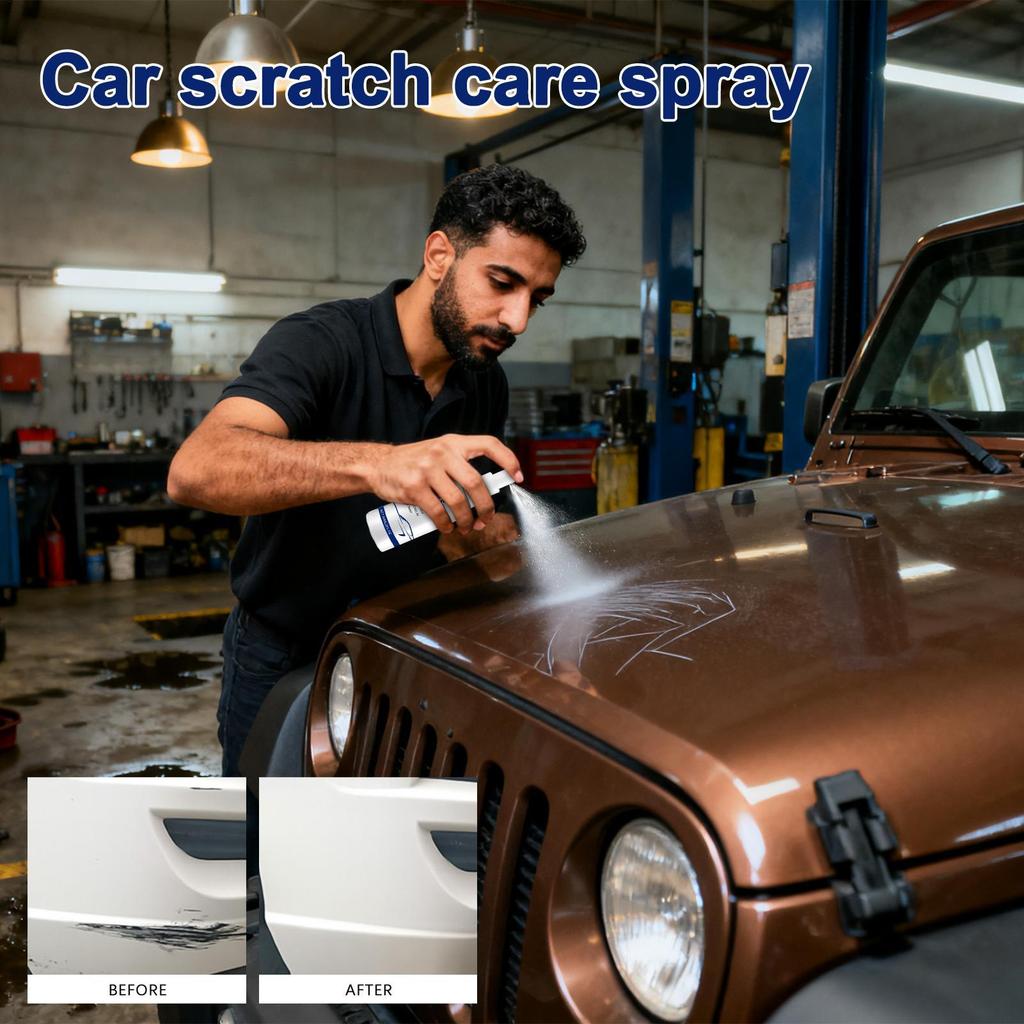 Car Scratch Repair Spray 60ml High Protection Polishs Agent Paint Scratch Remover Polishing Spray For Automotive Paint Vehicles
