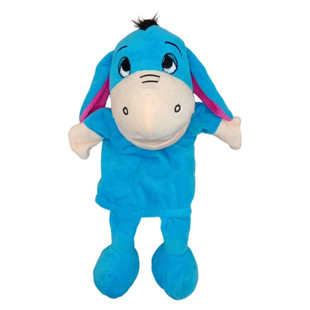 Tiger Monkey Rabbit Animal Hand Puppet 35cm Role-playing Finger Toys Kids Children Birthday Gifts