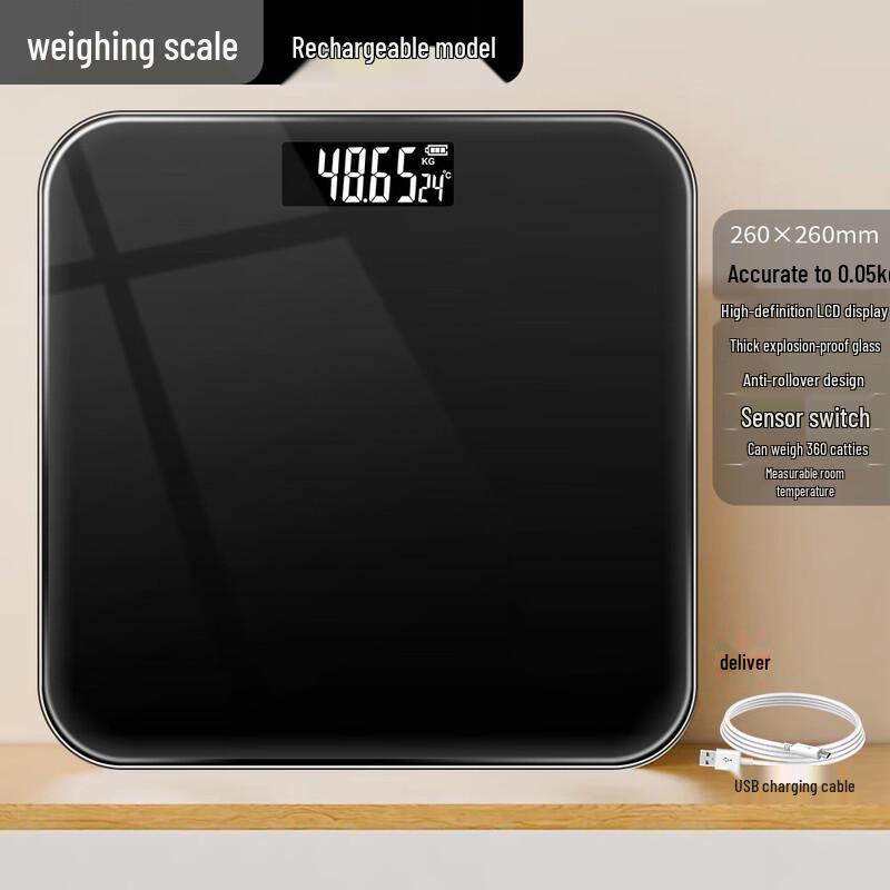 OUOETY Smart Bluetooth Body Fat Scale