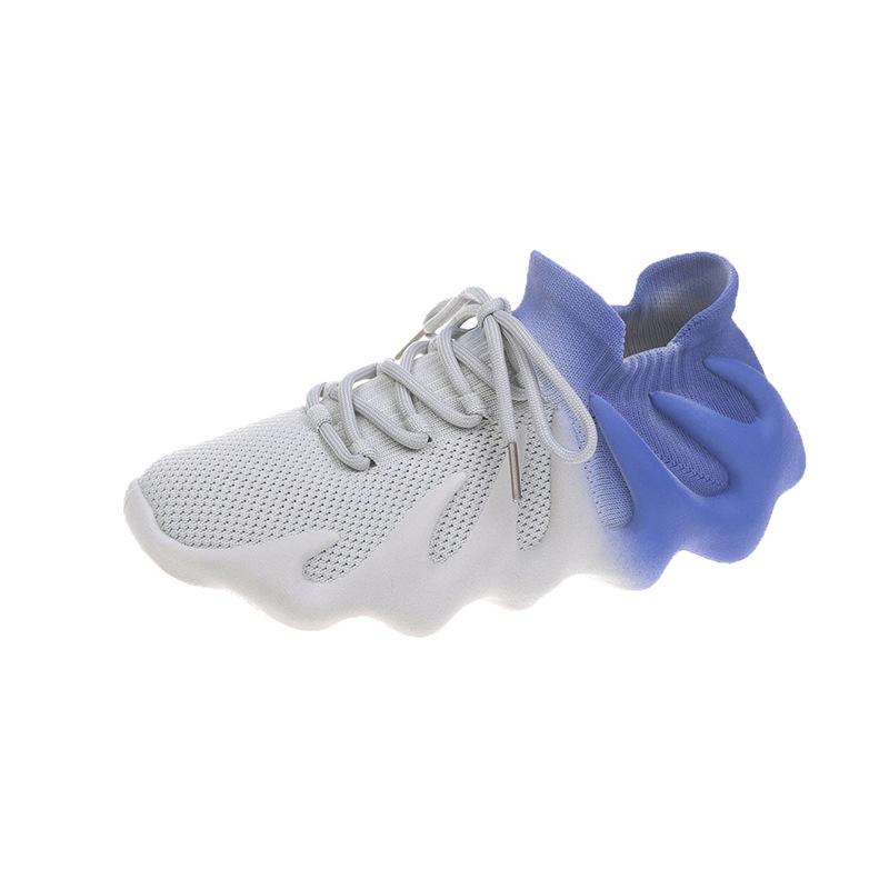 Flying woven shoes women's summer and autumn new fashion low-top casual dad shoes octopus breathable sneakers women