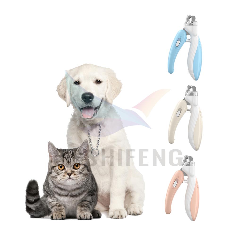 New Design Pet Nail Clipper Banana Shape Cat Dog Pet Care Manicure Dog Nail Clippers
