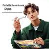 Universal 3-in-1 Magnetic Capacitive Stylus Pen