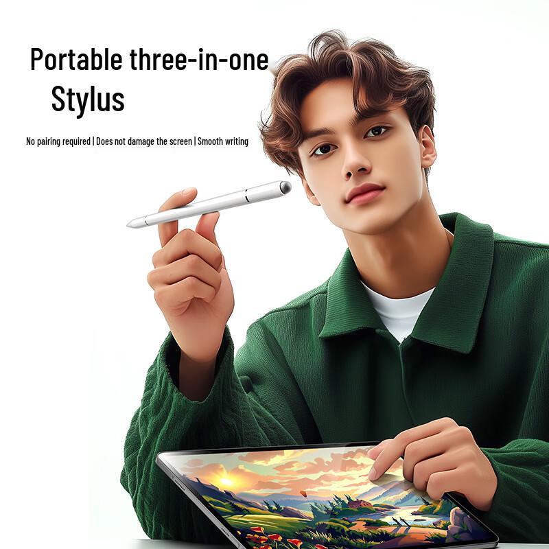 Universal 3-in-1 Magnetic Capacitive Stylus Pen