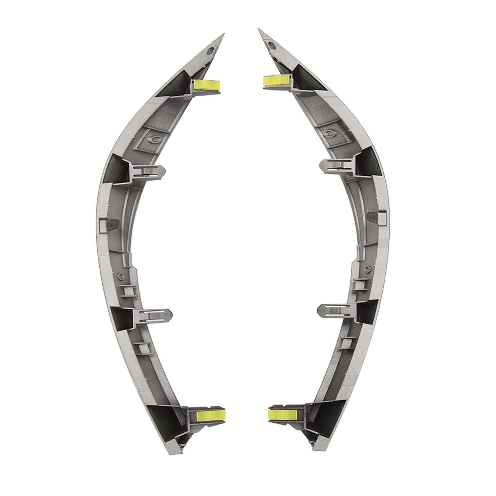 

1 пара центральной декоративной накладки на приборную панель 55436 02330 Левая и правая боковая верхняя боковая панель воздуховодов