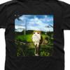 Lustiges Meowl Katze Meme, Unisex T-Shirt Brainrot Katze Eule Meme, Ich bin eine neue Seele Meme, lustiges Katze Eule Meme Shirt T-Shirt