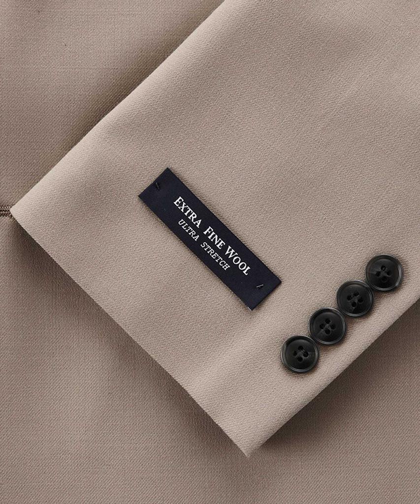 Stco Extra Fine Wool 31% Comfort Suit Jacket_Beige (Classic Fit)_Ssjva61Csd