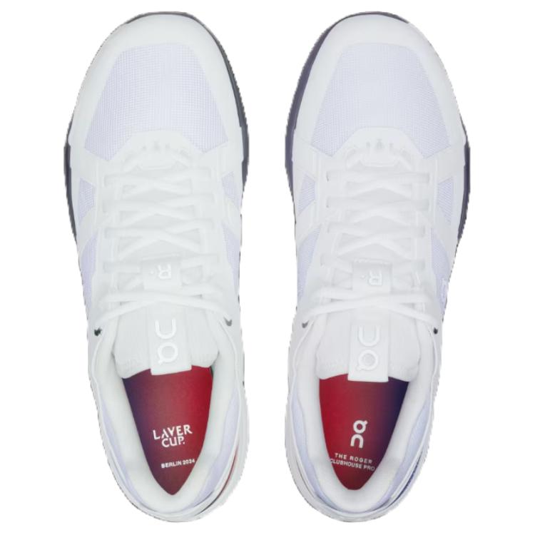 ON The Roger Clubhouse Pro Laver Cup Men Sneakers White Eclipse 3ME30540852
