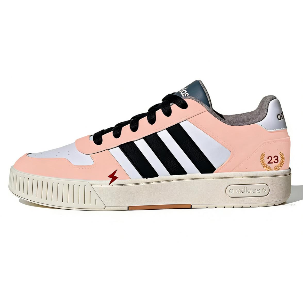 Adidas Neo D PAD Skateboard Shoes Unisex Low top White/Pink JH8812(Team2007-) 44