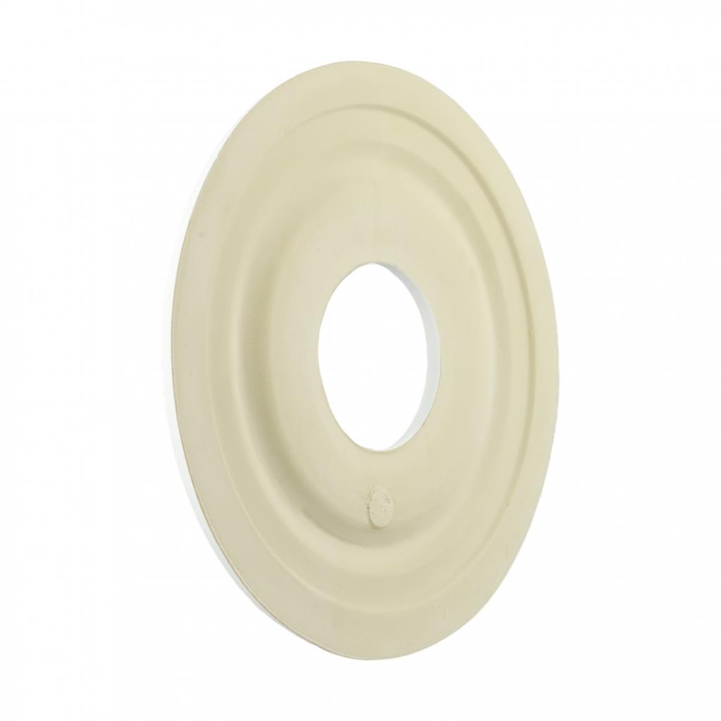 Sophisticated White PU Decorative Ceiling Medallion for Interior Design