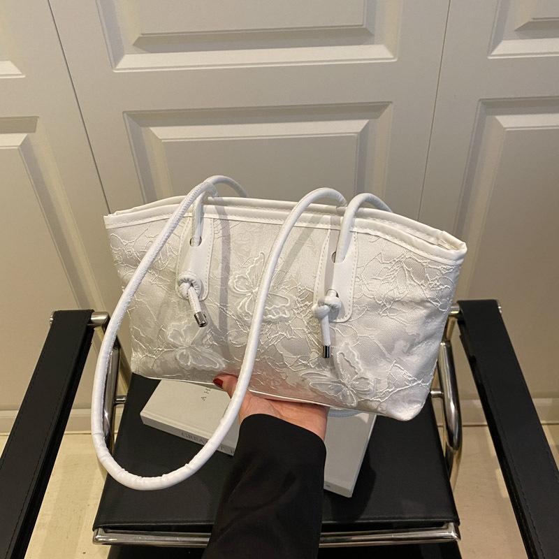 Popular Super Hot Commuter Bag Women's 2025 New Summer Popular Fashion Shoulder Bag Sweet Versatile Tote Bag