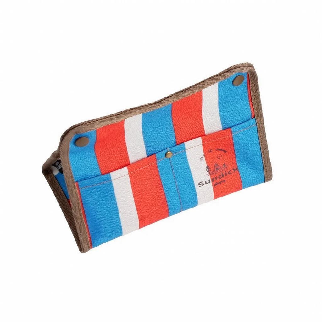 Tissue Storage Pouch with Pockets Compact Organizer Tough for Travel, Travelers