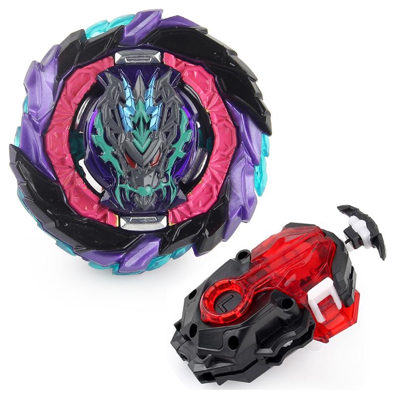 Toupie de Combat Métallique Gyro Jouet Con Lanceur à Corde, Gyroscope de Combat, Toupie de Combat d'Arène Cadeau Cadeau d'Anniversaire
