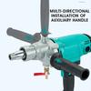 1600W 220V 2200r/min 166mm Diamond Core Drill Wet High Power Handheld Variable Speed Concrete Core Drill Machine