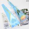 50Pcs Single Rose Sleeves Flower Wrapping Bag Bouquet Packaging Bags Clear Cellophane Floral Wrappers For Valentine'S Day