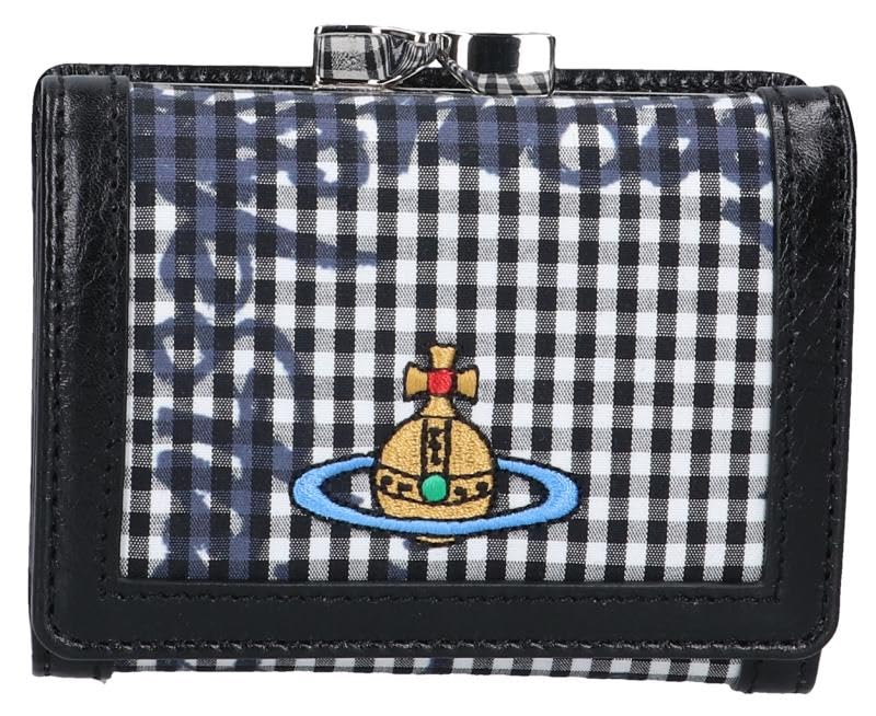 

wallet GINGHAM BLACK [Vivienne Westwood] Tri-fold GINGHAM/VW [item]