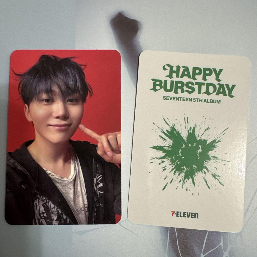 

[USED] SEVENTEEN Seungkwan HAPPY BURSTDAY Bonus Trading Card