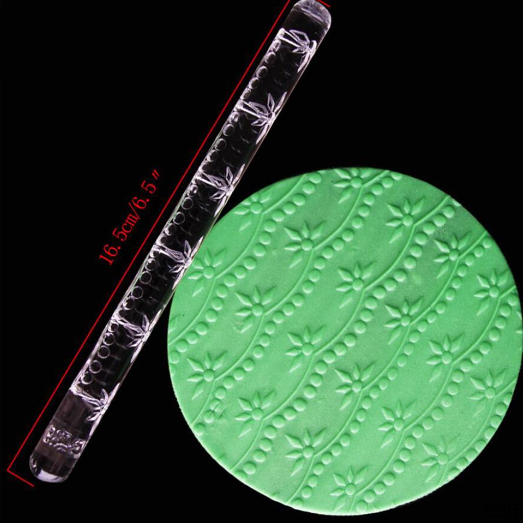 Rolling Pin, Embossing Pin with Various Pattern for Homemade , Pastry, Dessert