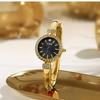 Bracelet Watch, Light Luxury Diamond-Encrusted High-End Women'S Watch, Exquisite And Compact, Quartz Watch