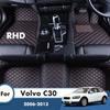 Car Floor Mats for Volvo C30 2013 2012 2011 2010 2009 2008 2007 2006 Auto Interiors Accessories Styling Parts Cover
