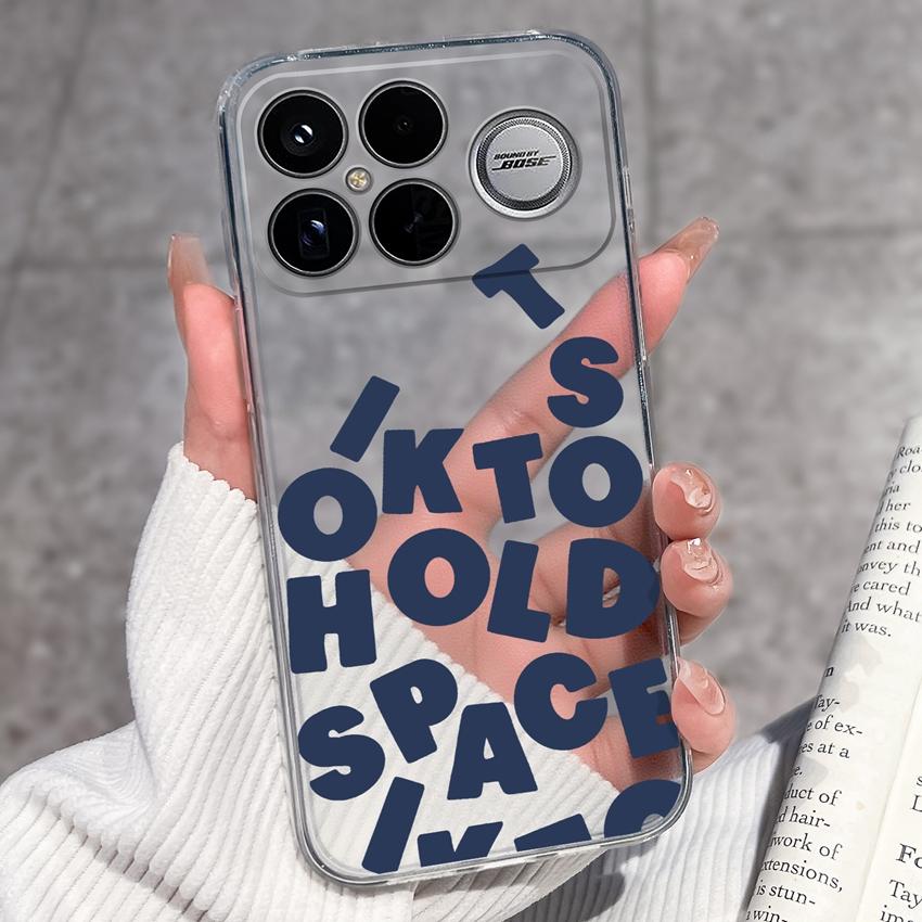 Covers For Xiaomi Poco F8 Ultra F8 F5 Pro F3 C50 C40 Mi Note 2 3 Transparent TPU Phone Case Cute Pet Dog Soft Silicone Dustproof Shell For Xiaomi Capa