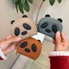Zipper PU Leather Coin Purse Mini Women Wallet Fashion Panda Card Holder  Women