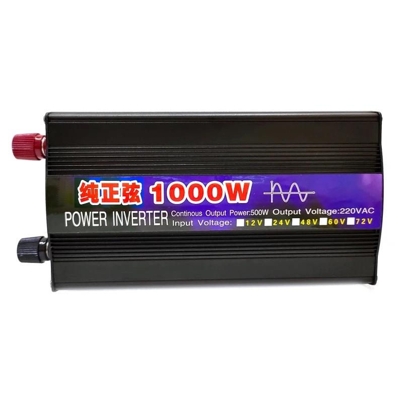 DC12V To AC110V/AC220V Pure Sine Wave Inverter 50Hz/60Hz Converter Solar System/Panel/Home/Outdoor/RV/Camping Voltage Inverters