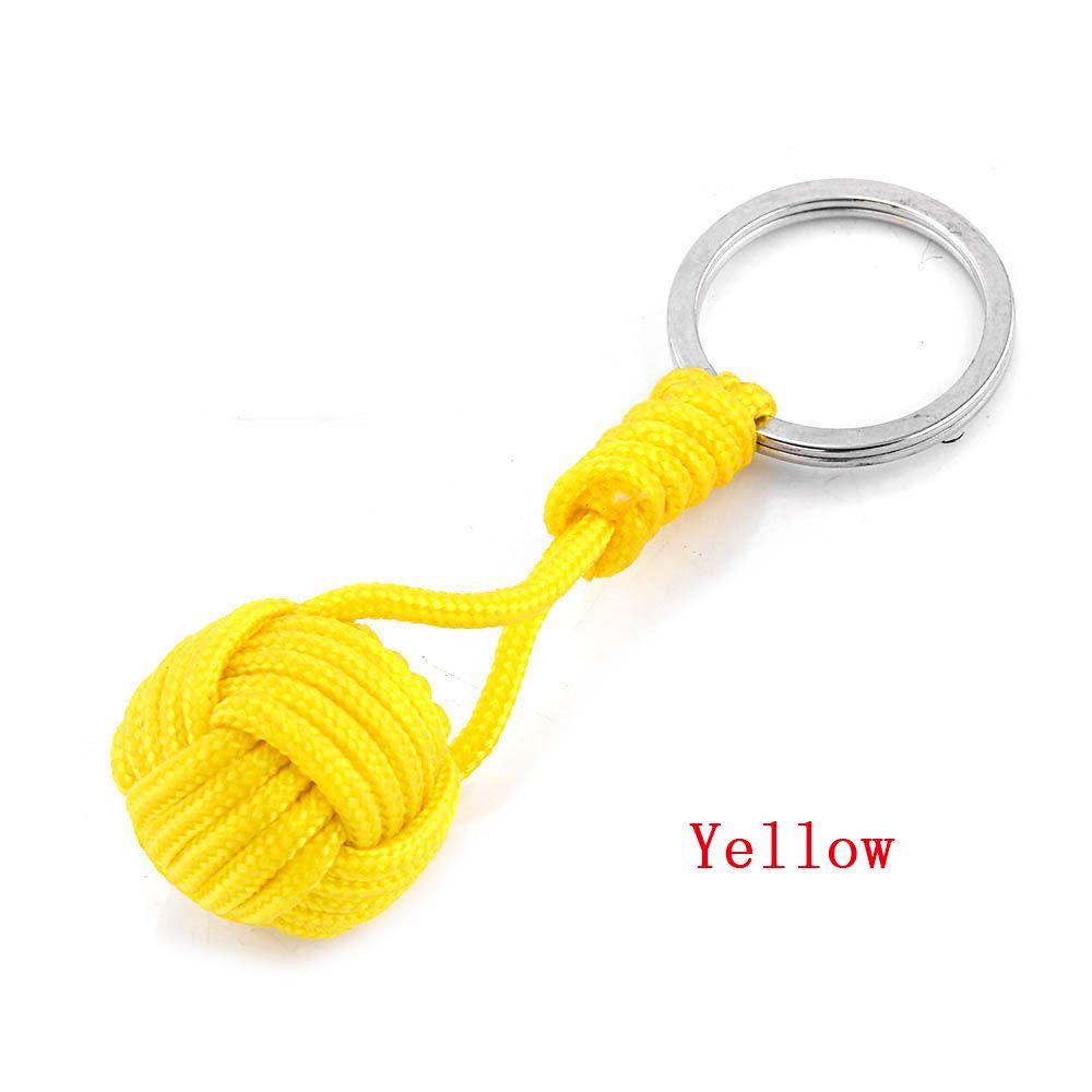Parachute Rope Lanyard Outdoor Survival Jewelry Key Chain Key Ring Keyfob Fashion Accessories