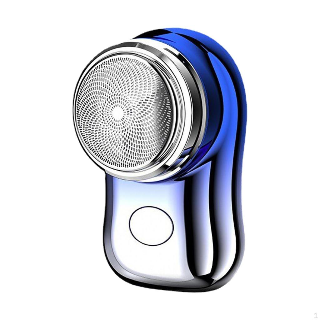 Mini Shaver with Precision Trimmer, Ideal for Face Hair Removal at Home or Outdoors