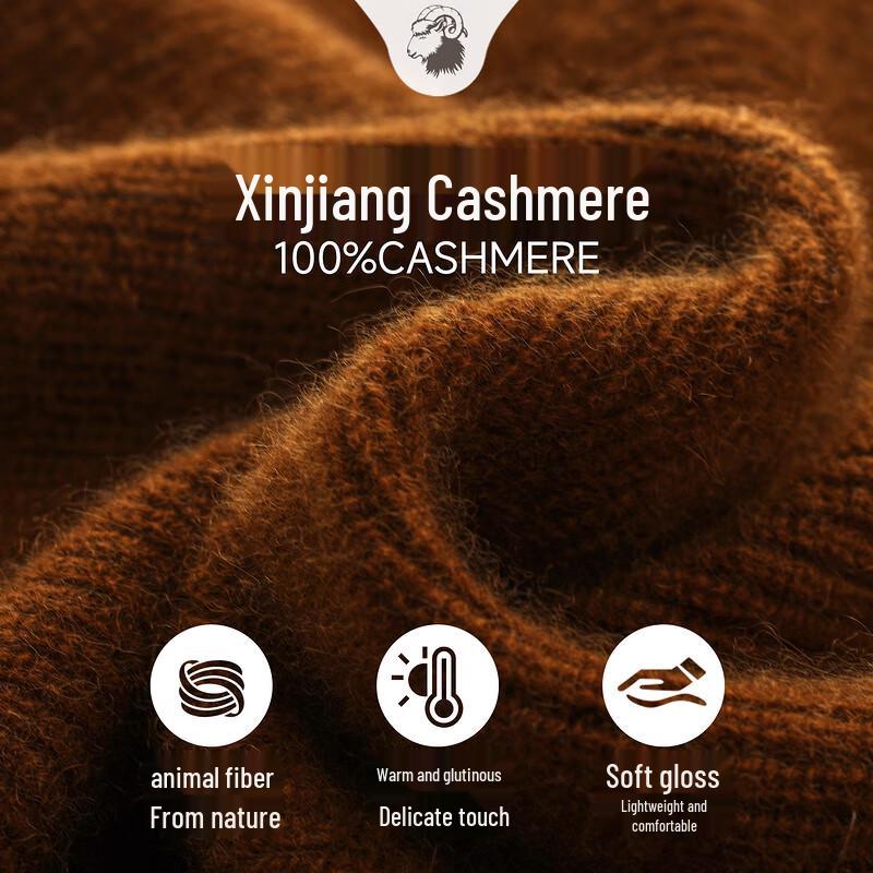 Zhaojun Women's 100% Cashmere Stand-Collar Cardigan