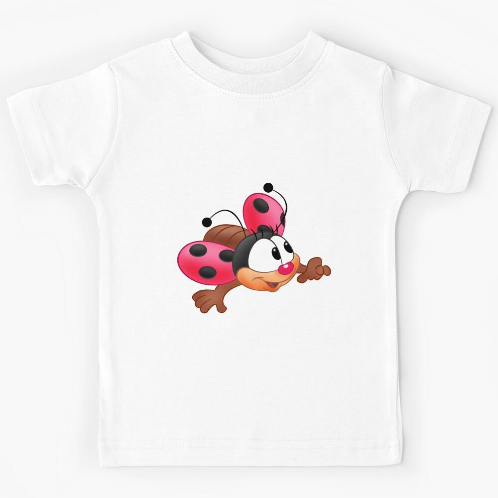 Smiling Ladybug Kids T-Shirt 110