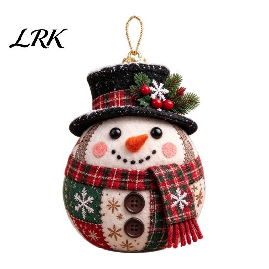 Creative Christmas Activity Kits Patchwork Ball DIY Kit, Fabric Ornament Sewing Xmas Quilting Supplies for Beginners Craft Kit Adults, Handmade