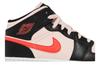 Air Jordan 1 Mid GS 'Black Pink Crimson'