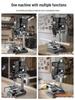 220V High-Power Industrial Drill Press: Precision Bench Drill & Multifunctional Milling Machine