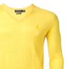 Polo Ralph Lauren Solid Color Small Pony Logo Embroidered V-Neck Washable Wool Knit Sweater Men Sweater 710781028-006