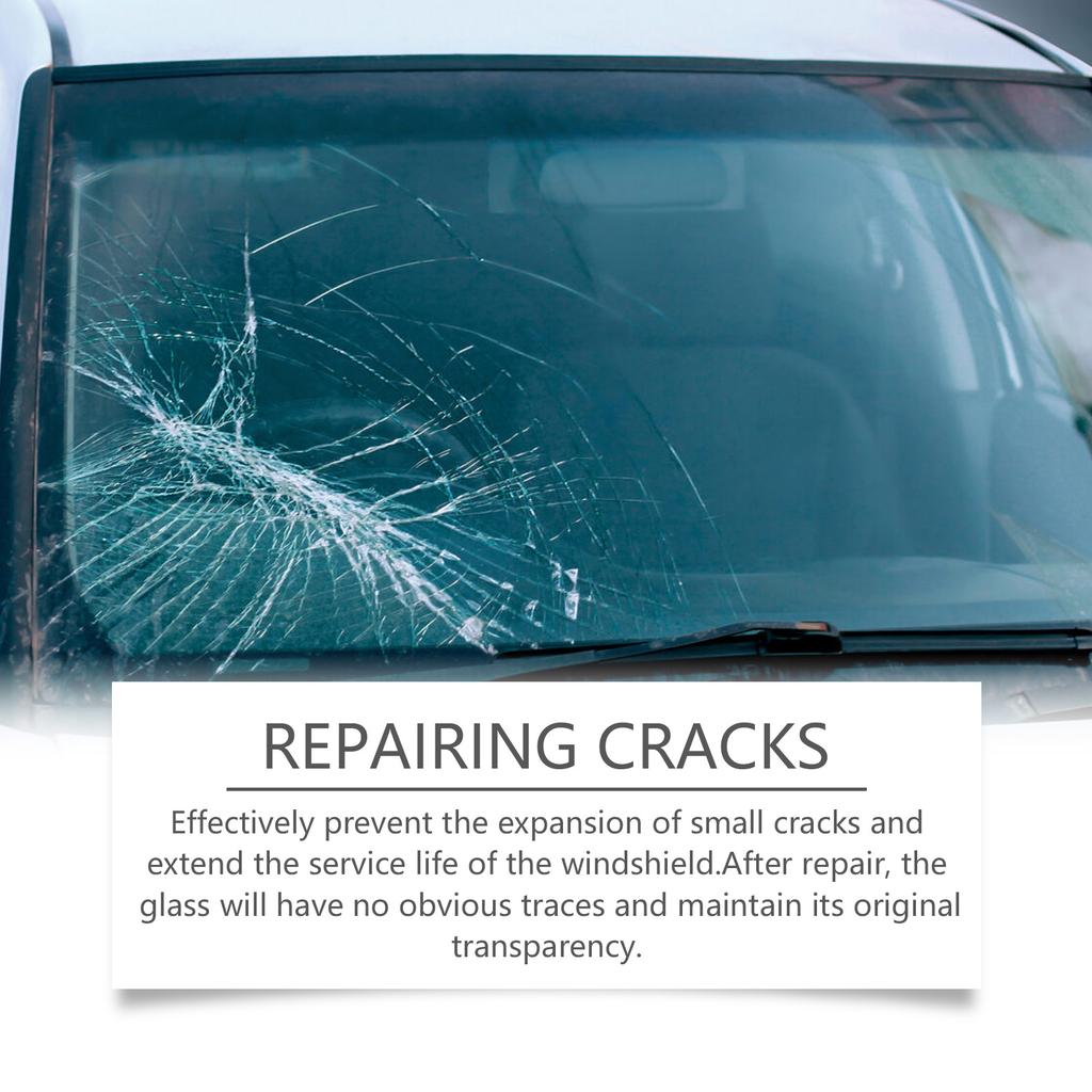 Cracked Glass Scratch Repair Kit Vehicle Windscreen Nano Fluid Filler Quick Fix Windscreen Scratch Restore Fluid For Glass