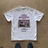 Wes Anderson Film T-Shirt Vintage T-Shirt Grand Budapest Hotel Film T-Shirt Druck Kleidung Lässig Locker Damen Kleidung