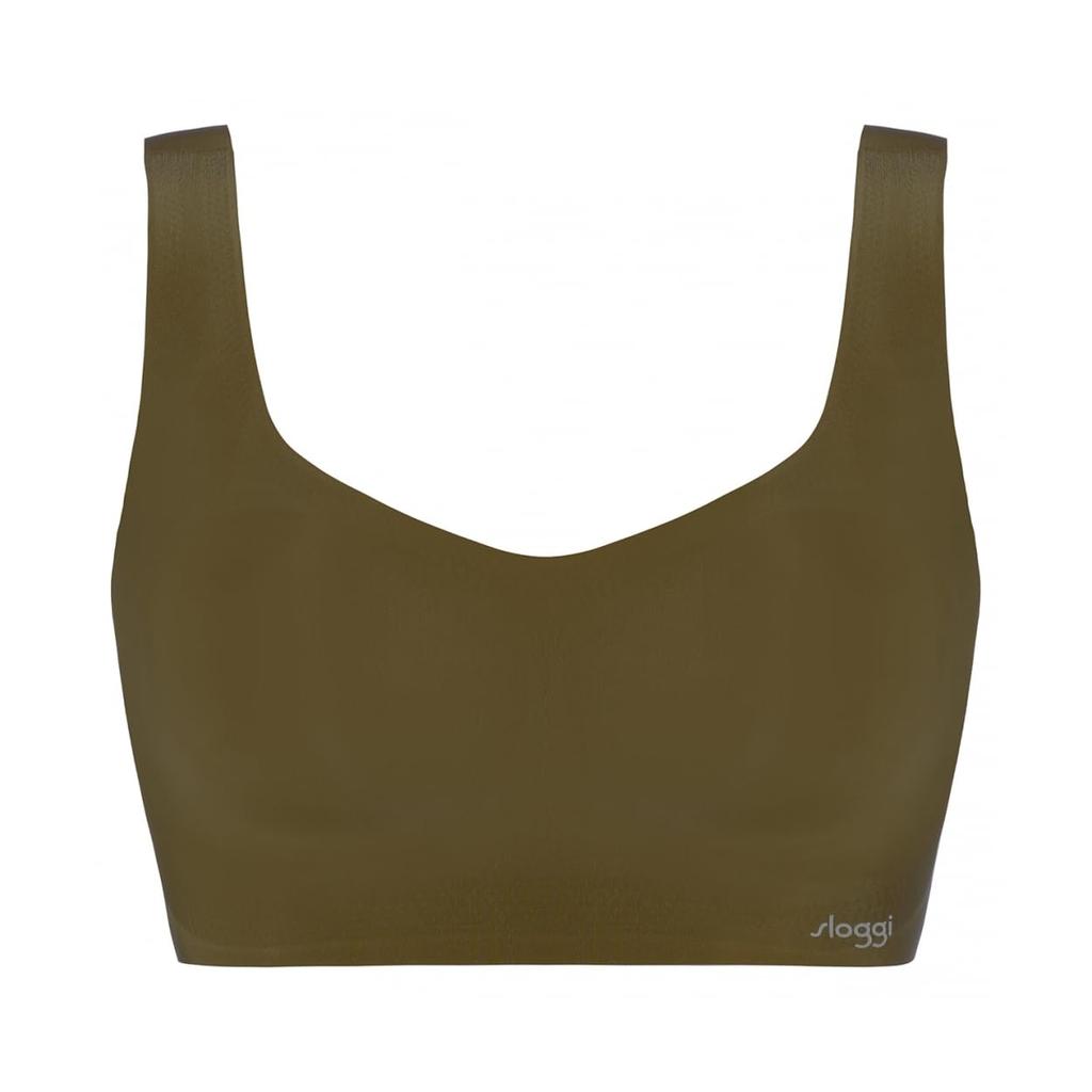 Basic 2 Half Top 10202275 Bra with Completely Not Easily No M M009 Sloggi [Triumph] [Sloggi Non-wired Pads, Seamless, Lightweight, Visible, Hooks,