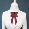 Luxulry Alloy Bow Tie Jewelry Accessories Rhinestone Crystal Rhinestone Bowtie Neck Decoration Bowknot Brooches