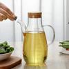 Skleněná nádoba na olej v potravinářské kvalitě, nepropustná nádoba na skladování oleje Nový dávkovač oleje Láhev pro domácnost