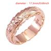 Rose Gold Color Suspended Carved Rose Flower Ring For Women Gold Rings Women'S Jewelry Rings Wedding Anniversary