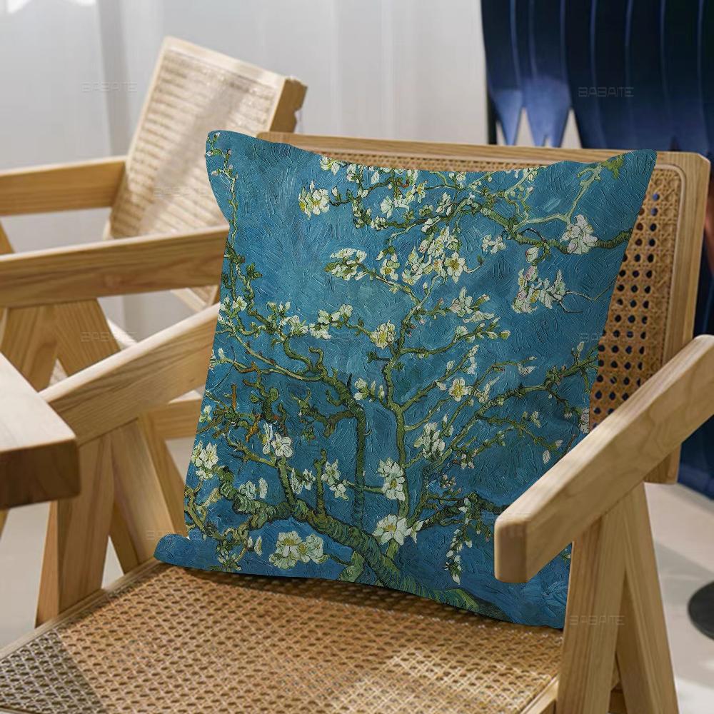 Van Gogh Starry Sky Pillowcases Home Bedding Decorative Pillow Cover Wedding Super Soft Pillow Case