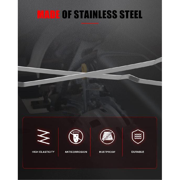 CCIYU Oil Dipstick 24.41" Oil Level Indicator Fit For Honda For Accord 2.4L l4 2003-2007,For Honda CR-V 2.4L l4 2002-2006,For Honda Element 2.4L l4