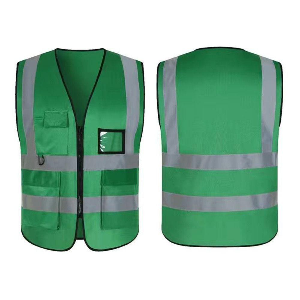 Breathable Traffic Waistcoat Wear Resistant Cycling Safe Jacket Reflective Safety Vest  Workwear