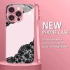 Trendy Pink Clear with Black Phone Case Mobile Phones for Iphone 17 Pro Max Cover Glass for iPhone 17 16 15 14 13 12 Pm Pro Plus