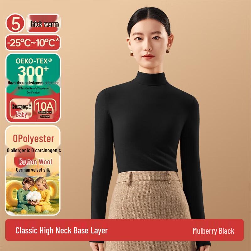 

Женский термотоп Jianyun из утолщенного флиса на шерстяном шелке 2XL