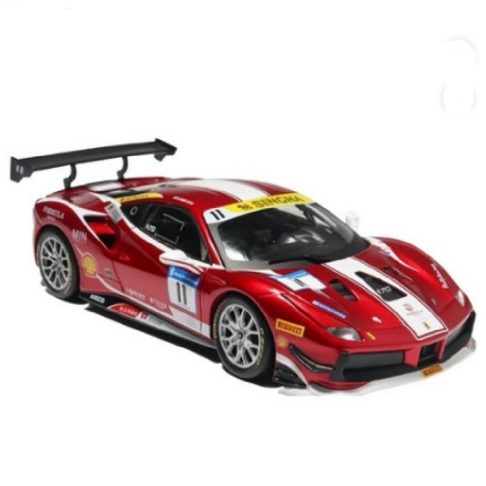 Браго 1:24 Ferrari 488 Challenge Формула Гонки 2017 Литая Гоночная Машинка